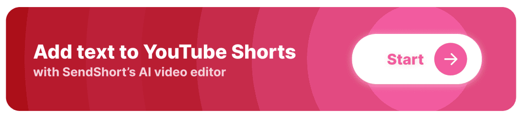 CTA Button: Add text to YouTube Shorts