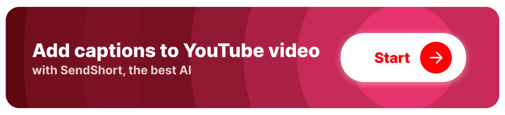 CTA: Add Captions to YouTube Video button