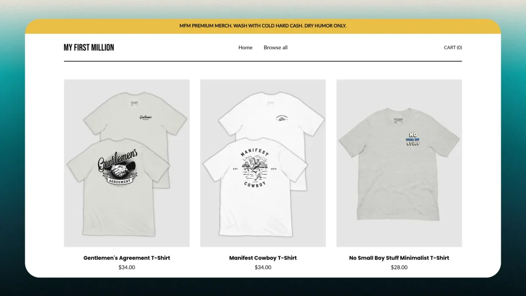 MFM Podcast's Merch Store