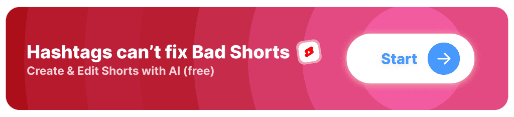 CTA - Hashtags for YouTube Shorts