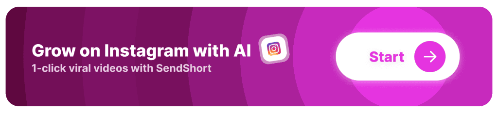 CTA Button: Grow Instagram with AI