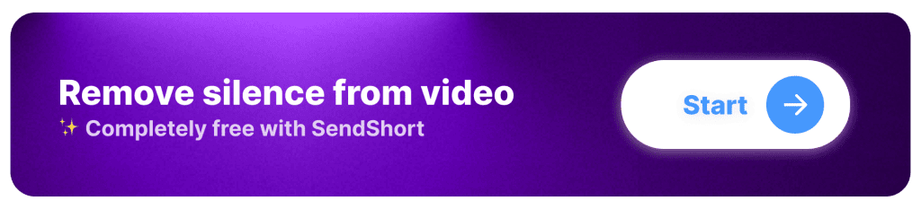 CTA Button: Remove silent moments from video