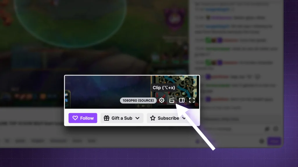 How to clip a live stream on Twitch