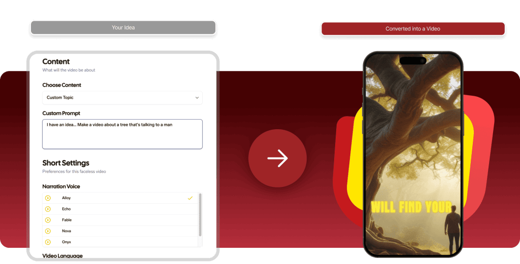 Turn Ideas into Videos Instantly – Free AI Video Tool