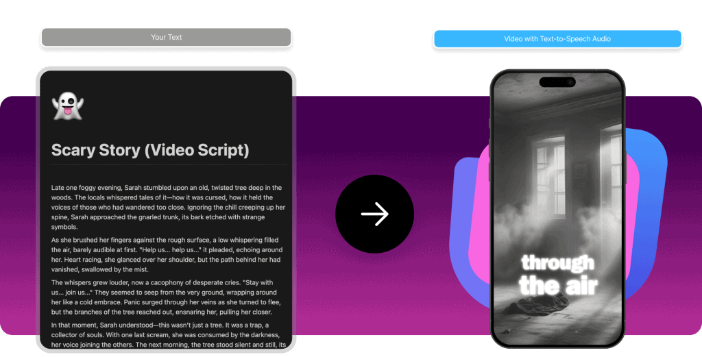 AI Text-to-Speech Video Maker: Online, Free App