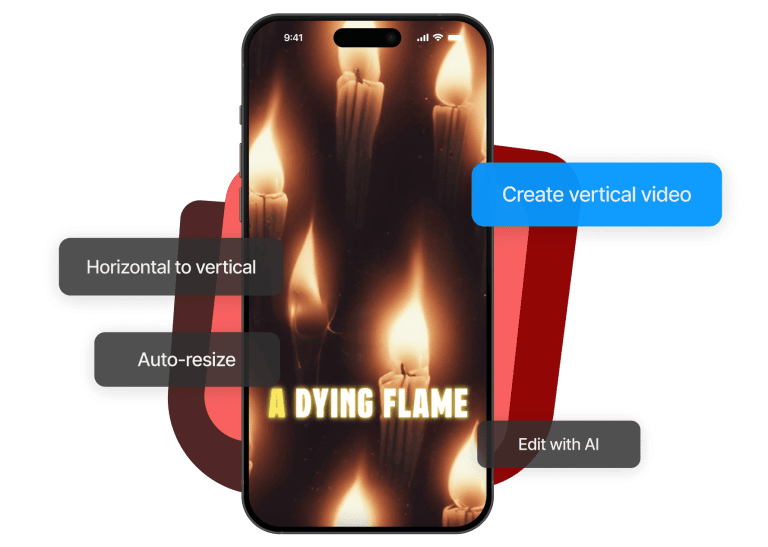 Vertical Video Sample Vertical Video Maker & Editor (Horizontal-to-Vertical AI)
